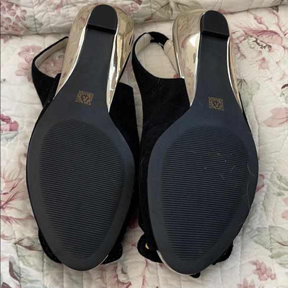 Anne Klein Slingback Open Toe Pumps - Picture 6 of 11